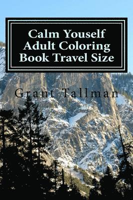 Calm Youself Adult Coloring Book: Travel Size 1