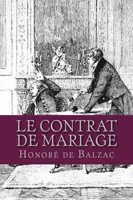 bokomslag Le Contrat de mariage