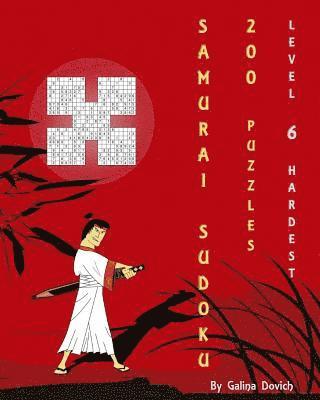 Galina Dovich - Samurai Sudoku 200 Puzzles: Level 6 Hardest, Häftad