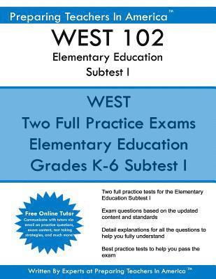 bokomslag WEST 102 Elementary Education Subtests I: WEST 102 Reading and English Language Arts and Social Studies