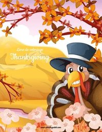 bokomslag Livre de coloriage Thanksgiving 1