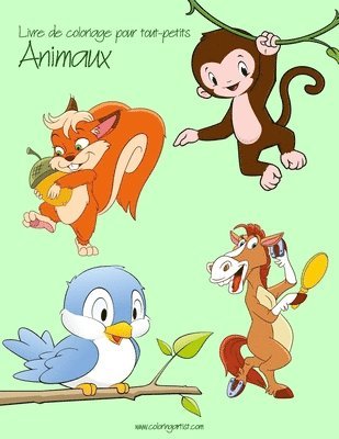 Nick Snels - Livre de coloriage pour tout-petits Animaux 1 & 2, Häftad