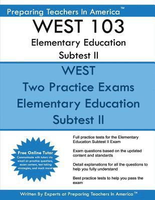 bokomslag WEST 103 Elementary Education Subtest II: WEST 103 Mathematics, Science, Arts, Health, and Fitness