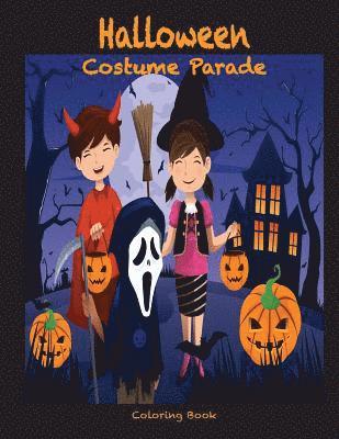 Halloween Costume Parade Coloring Book 1