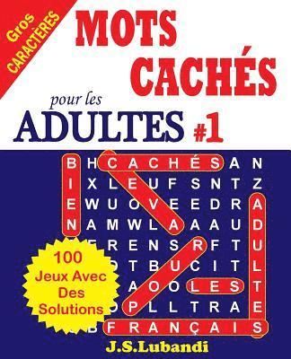 bokomslag MOTS CACHÉS pour les ADULTES # 1