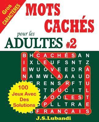 bokomslag MOTS CACHÉS pour les ADULTES # 2