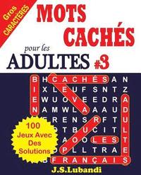 bokomslag MOTS CACHÉS pour les ADULTES # 3