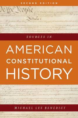 bokomslag Sources in American Constitutional History