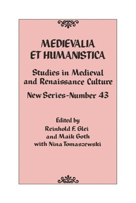 Medievalia et Humanistica, No. 43
