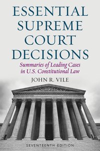 bokomslag Essential Supreme Court Decisions