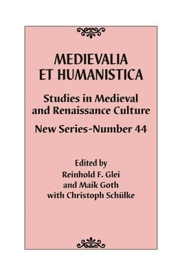 Medievalia et Humanistica, No. 44
