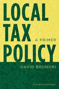 bokomslag Local Tax Policy