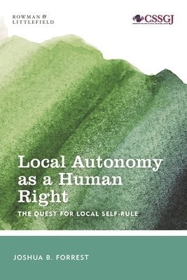 bokomslag Local Autonomy as a Human Right