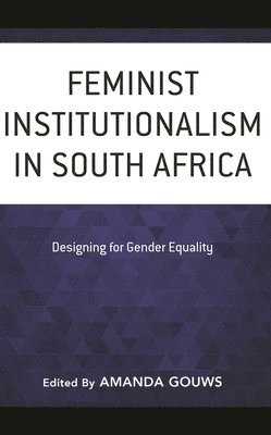 bokomslag Feminist Institutionalism in South Africa