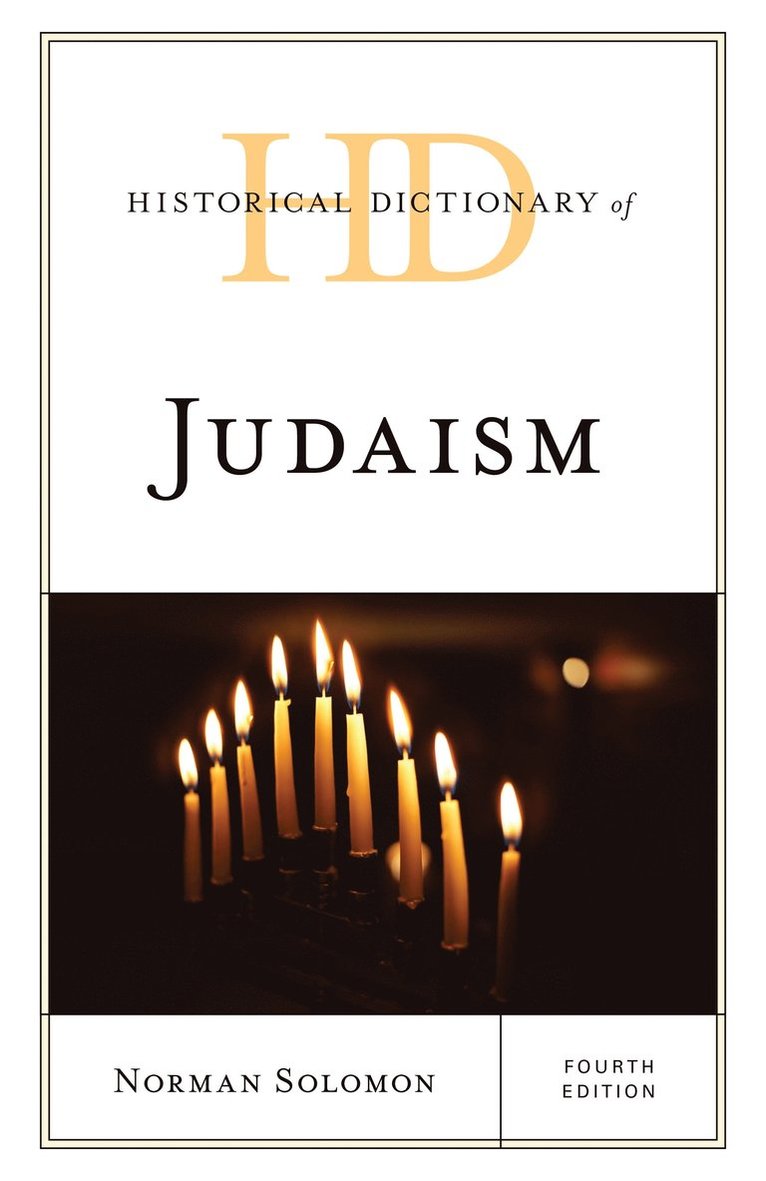 Historical Dictionary of Judaism 1