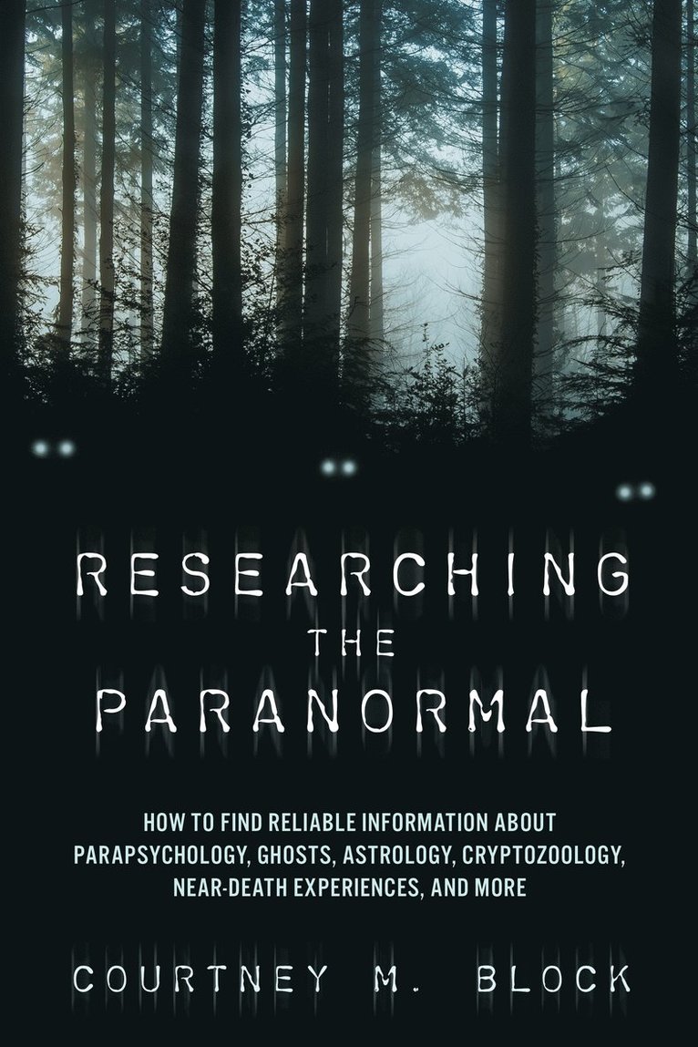 Researching the Paranormal 1