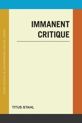 Immanent Critique 1