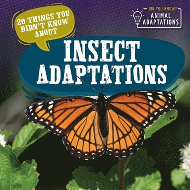 Sloane Hughes - 20 Things You Didn't Know about Insect Adaptations, Häftad