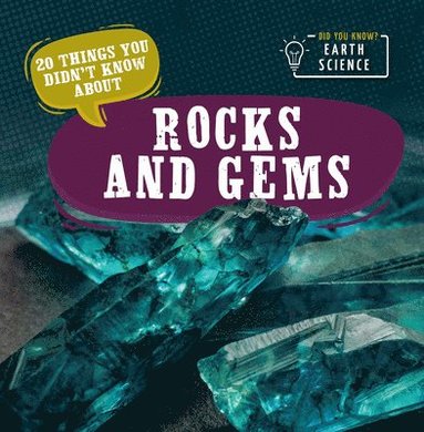 bokomslag 20 Things You Didn't Know about Rocks and Gems