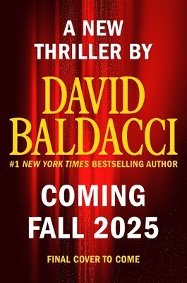 bokomslag David Baldacci November 2025