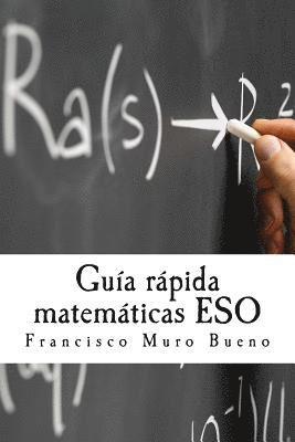 bokomslag Guía rápida matemáticas ESO