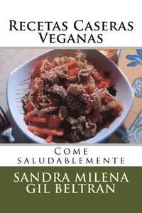 bokomslag Recetas Caseras Veganas