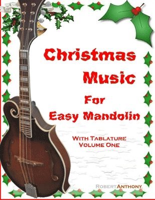 bokomslag Christmas Music for Easy Mandolin with Tablature