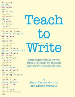 Susan Diamond - Teach to Write, Häftad