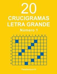 bokomslag 20 Crucigramas Letra Grande - N. 1