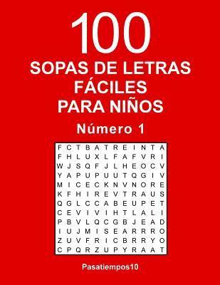 100 Sopas de letras fáciles para niños - N. 1 1