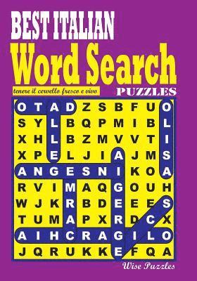 bokomslag BEST ITALIAN Word Search Puzzles