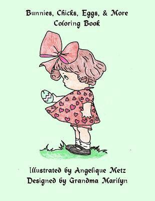 bokomslag Bunnies, Chicks, Eggs & More Coloring Book