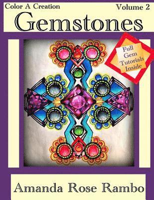 bokomslag Color a Creation Gemstones: Volume 2