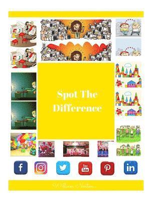 William Norton - spot the difference: kids games, Häftad