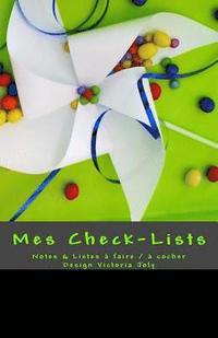 bokomslag Mes Check-Lists: Notes & Listes a faire / a cocher - Design Vert