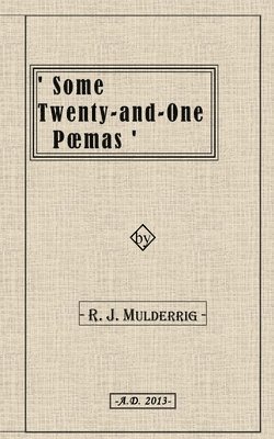 bokomslag 'Some Twenty-and-One Poemas'