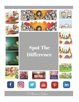 William Norton - spot the difference: games for kids, Häftad
