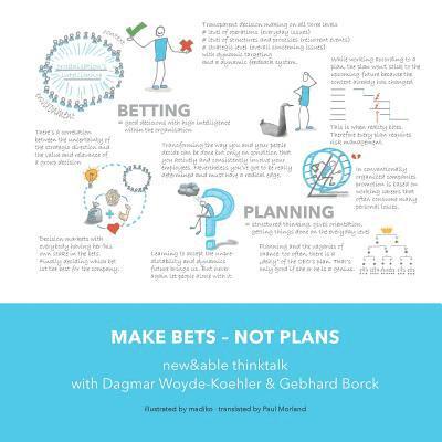 Make Bets not Plans: new&able think talk, Häftad