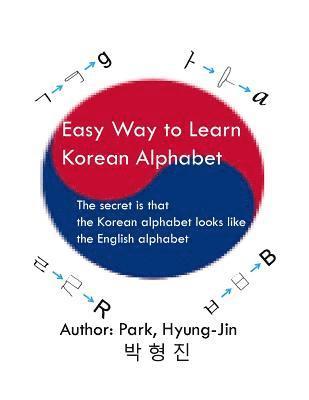 Easy way to learn Korean alphabet: The secret is that the Korean alphabet looks like the English alphabet 1