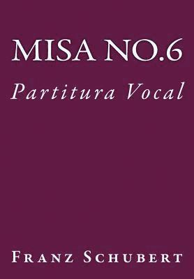 bokomslag Misa No.6: Partitura Vocal