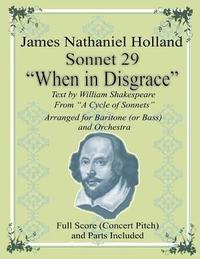 bokomslag Sonnet 29 'When in Disgrace': Arranged for Baritone (or Bass) and Orchestra