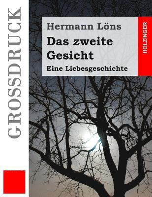 bokomslag Das zweite Gesicht (Großdruck): Eine Liebesgeschichte