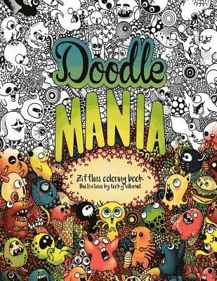 bokomslag Doodle Mania: Zifflin's Coloring Book