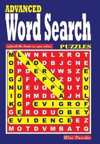 bokomslag ADVANCED Word Search Puzzles