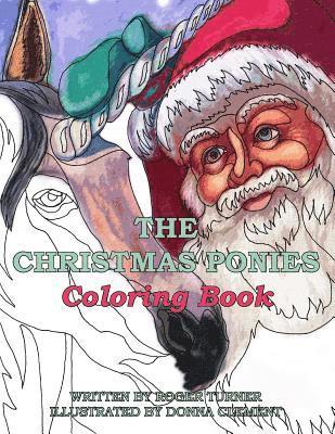 bokomslag Christmas Ponies Coloring Book