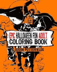 bokomslag Epic Halloween Fun Adult Coloring Book