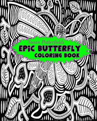 Epic Butterfly Coloring Book 1