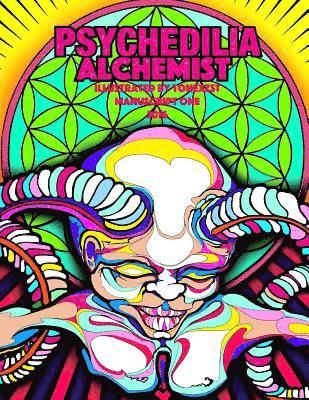 Psychedelia Alchemist Adult Coloring Book: Manuscript One 1