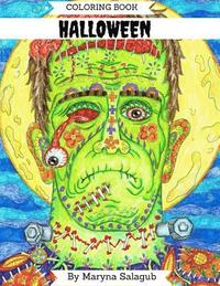 bokomslag Halloween coloring book