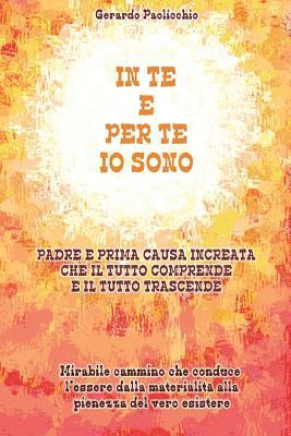 bokomslag In te e per te io sono: Padre e prima causa increata che il tutto comprende e il tutto trascende